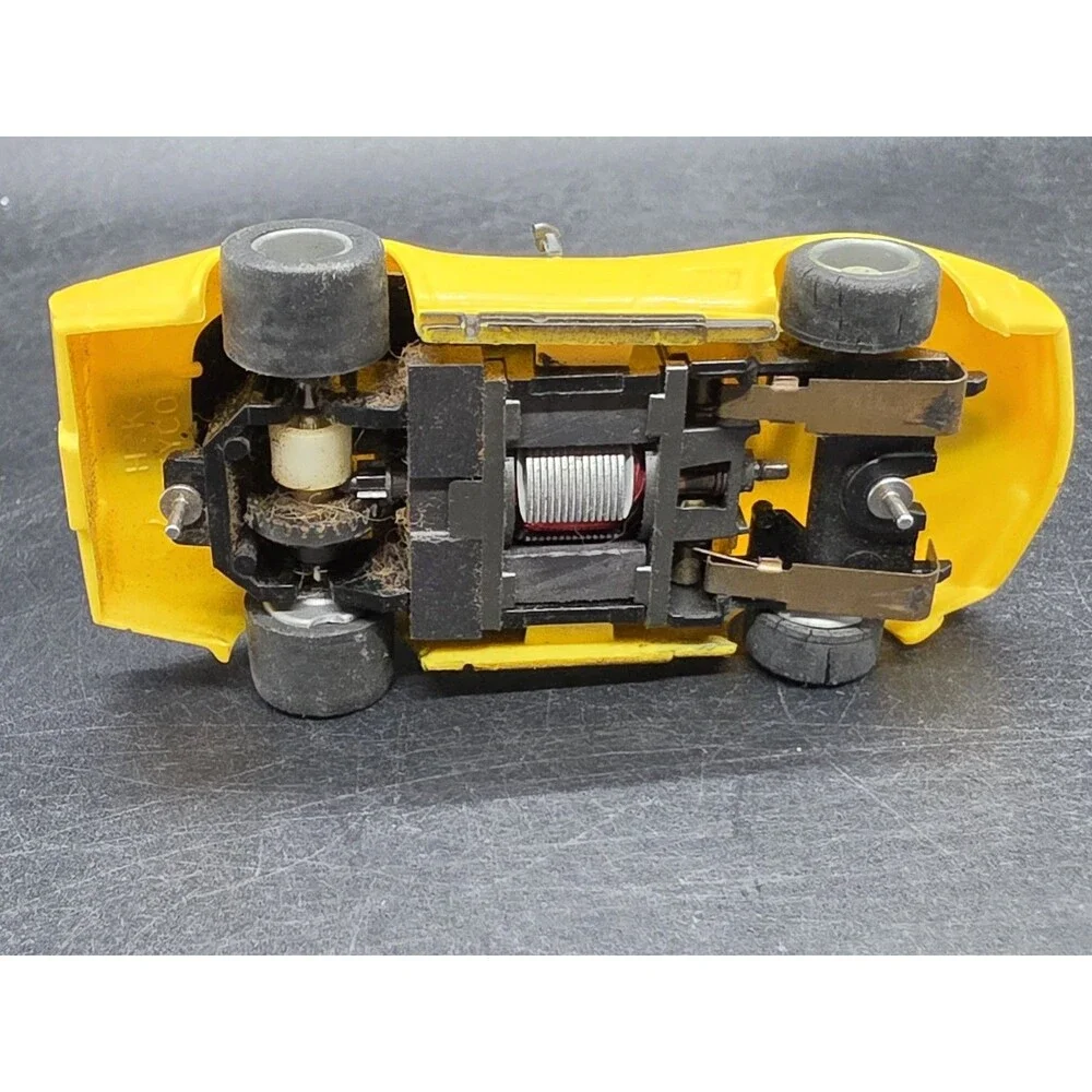 Tyco 1979 Chevrolet Corvette Yellow #2 White #3 From Cliff Hangers Set